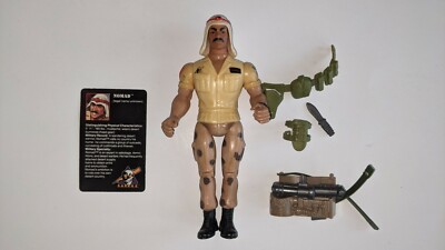 Rambo Force of Freedom Nomad Near Complete With Card Coleco 1986