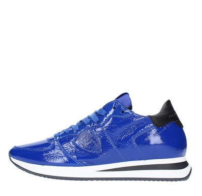 Sneakers Philippe Model trpx TZLD-2119 bleu - argent | FRMODA.com