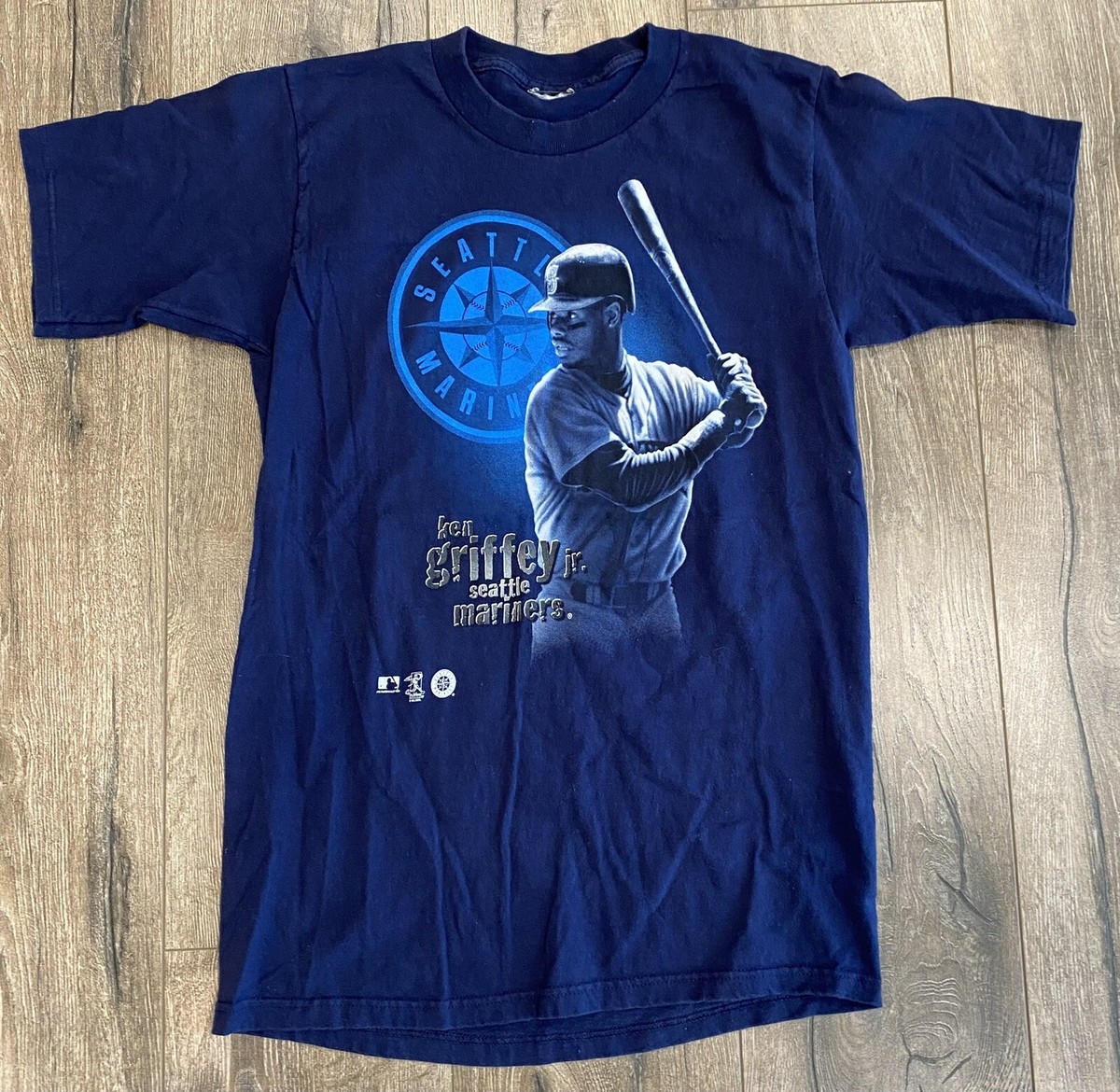 Vintage 1999 Seattle Mariners Ken Griffey Jr #24 MLB Small Shirt 