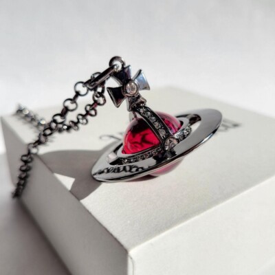 Vivienne Westwood Small Orb Necklace Mint 80cm | eBay