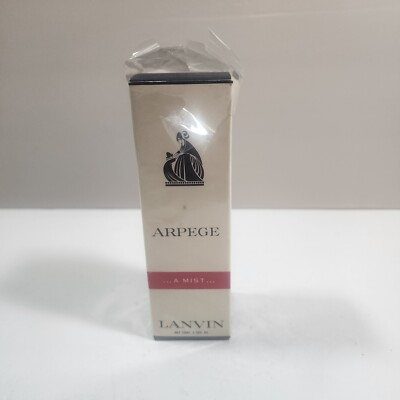 Vintage Original Classic Arpege by Lanvin Eau De LANVIN 2 oz Damaged SEAL No 807