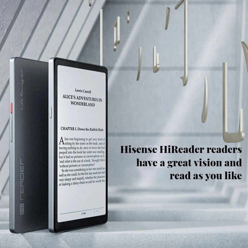 Hisense Hi Reader 6.7" E Ink Screen Wifi Android 10.0 Bluetooth Reading 4+64GB - Image 2 of 4