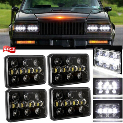 4x6'' LED H4 Headlight Hi/Lo Sealed Beam for Chevrolet S10 1995 1996 1997 Trucks