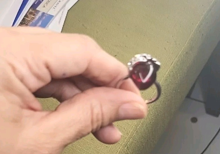 2Ct Round Lab Created Red Ruby Diamond Women's Vi… - image 6