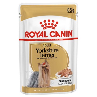 Royal Canin Breed Yorkshire Terrier Adult 85 g, Hundefutter, NEU