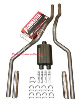 88-93 Chevrolet GMC Truck 4.3 5.0 5.7 Dual Exhaust Mandrel - Flowmaster Super 40