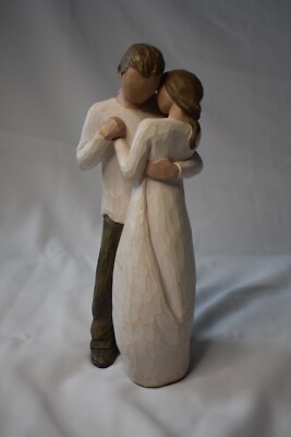 Willow Tree Promise Figurine by Susan Lordi 2003 Man Woman Love 9'' Tall Demadco