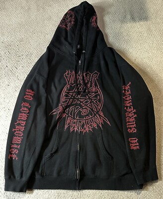 VOMITOR Escalation Zip Up Hoodie