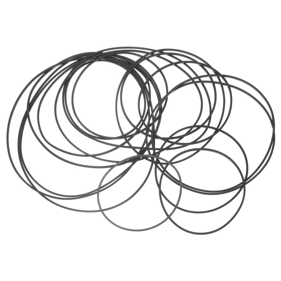 50 Pcs Rubber Tape Recorder Belt Cassette Player Belts Deck eBay