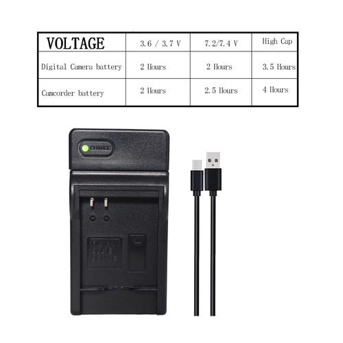Battery Charger For Panasonic DMW-BCM13 DMW-BCM13E DMW-BCM13PP Camera - Picture 2 of 9