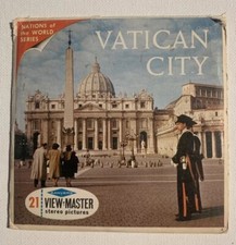 View-Master VATICAN CITY - B178 - 3 Reel Set Booklet V2