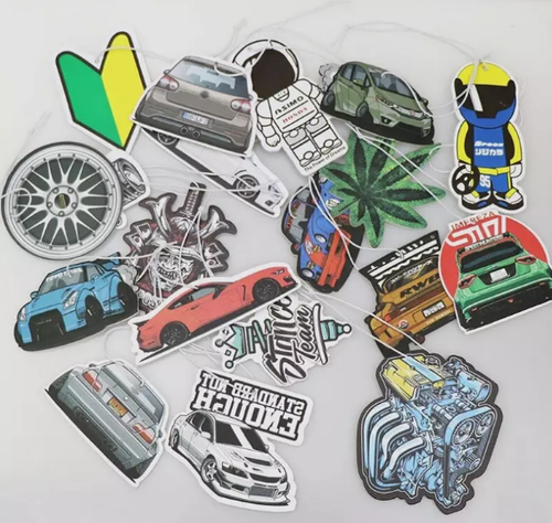 50 Pcs Bulk JDM Anime Tuning Air Fresheners - Picture 4 of 4