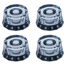 4Pcs Electric Guitar Knobs Speed Control Knobs for PRS/LP/SG/Les Paul Guitar