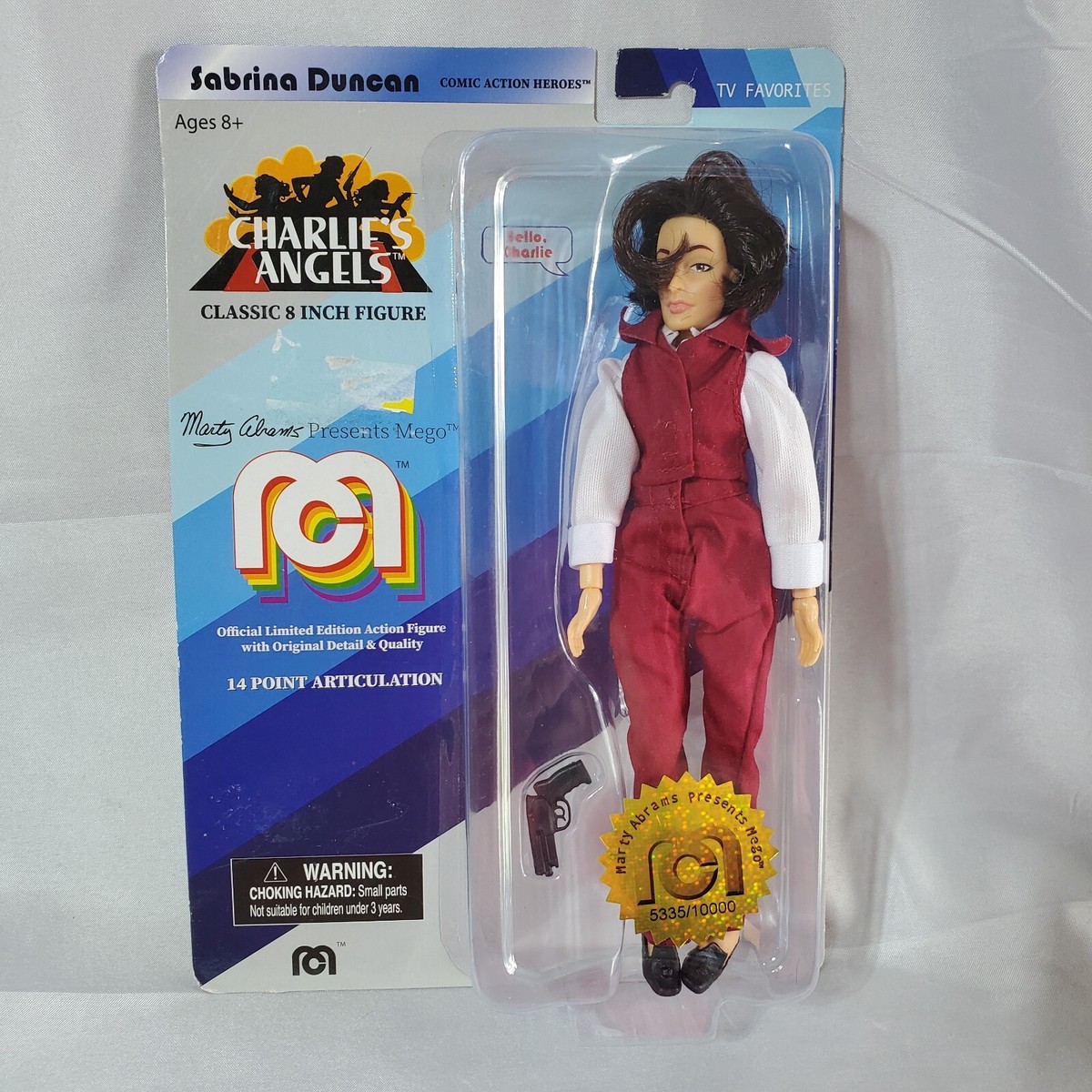 2018 Mego Marty Abrams Charlie's Angels Sabrina Duncan Action