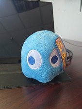 Ms Pac Man Blue Ghost Plush 4inch