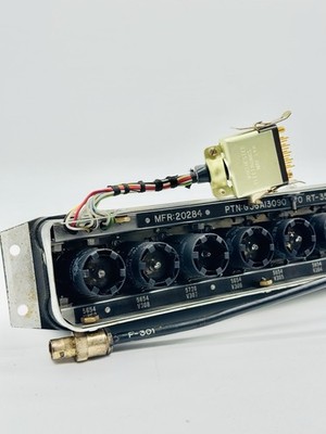 Vintage MFR:20284 RCA 5726 5654 Vacuum Tube Panel Preamplifier
