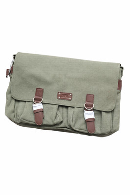 Canvas Lederbesatz Reißverschluss Kamera/Kuriertasche/Schultertasche/Laptoptasche
