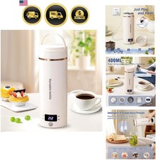 Travel Electric Kettle Portable Mini Kettle,Small Hot Water Boiler with 4 Tem...