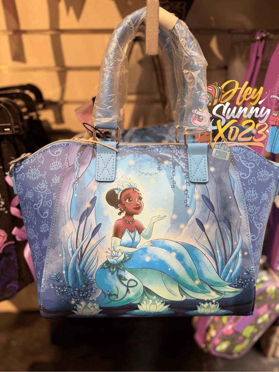 Disney - 藍葉様2点　9491バッグ Loungefly Disney The Princess And The Frog Tiana Firefly Satchel
