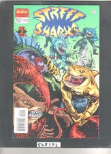 STREET SHARKS #2 (VF/NM)  ARCHIE COMICS 1996 NELSON ORTEGA (ONLY 1 ON EBAY)