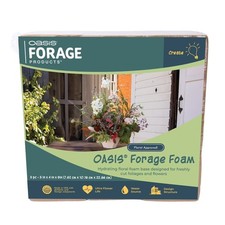 Floral Foam Bricks, Brown, 3-Pack for Flower Arranging and Crafting