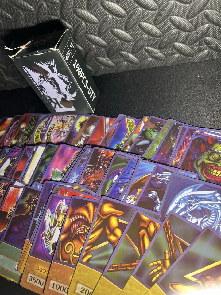 Yugioh Anime Style 100 Card Deck - Seto Kaiba Blue Eyes, Pot Of Greed , Exodia - Image 2 of 4