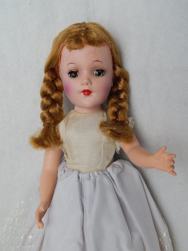 Vintage 1950’s 14” Richwood CINDY LOU Doll Orig. ( sister of  Sandra Sue)