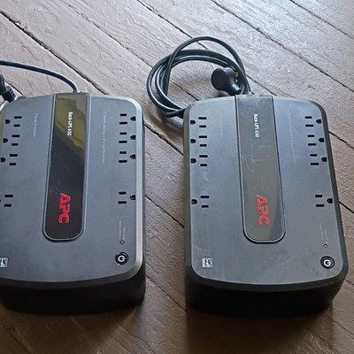 APC Back-UPS 650 650VA 400W Desktop UPS Surge Protector 8-Outlets 490J