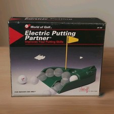 VTG JEF World of Golf Indoor Electric Putting Partner Golf Trainer System Tested