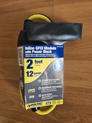 Voltec Inline GFCI Module With Power Block