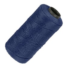 1.5mm x 200m 3 Strand Nylon Rope, Dark Blue for Construction