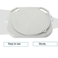 2 Pcs Wheel Alignment Turn Plates 2.5T Capacity with Transition Bridge