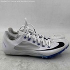Nike Zoom Superfly R4 Racing Sprint Flywire Men's 10 White Track Cleats Spikes — photo 3