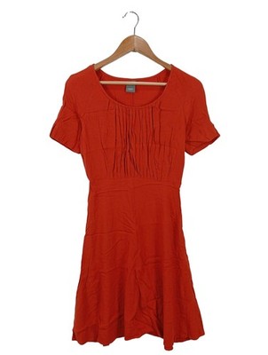 ICHI Kurzarmkleid Damen Kleid Gr. DE 34 rot Casual-Look
