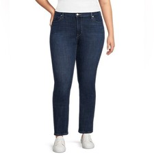 Levi's 414 Relaxed Straight Jeans Women's Size 32 Medium Wash Rustic Woodland