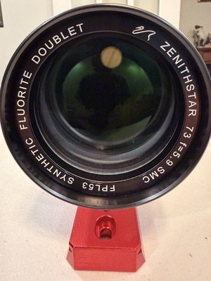 William Optics ZenithStar 73mm F/5.9 APO Refractor Lens with Case *Mint*