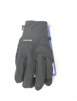 Head Men's Waterproof Hybrid Gloves Black Plush Lining - Large L 