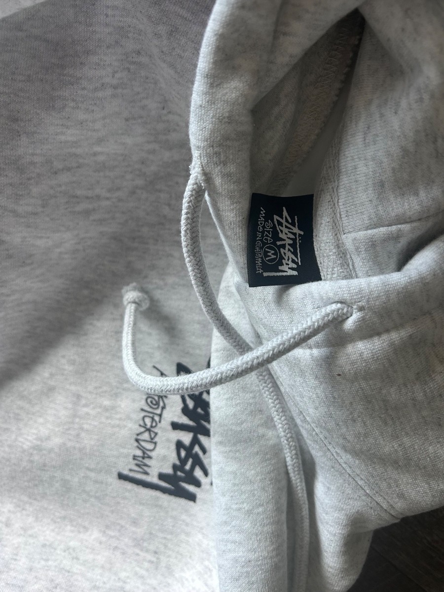STUSSY AMSTERDAM MENS GREY SWEATSHIRT 100% AUTHENTIC | eBay