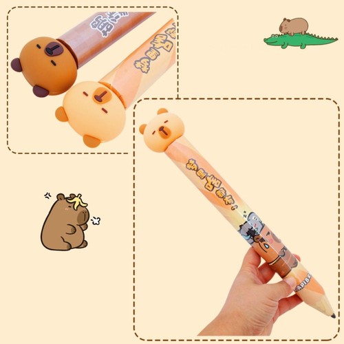 HB Large Pencil Capybara Huge Pencil Giant Pencil Students Stationery Supplies - Picture 6 of 8