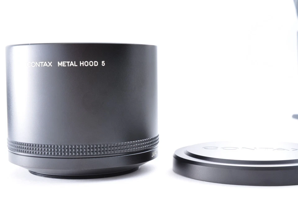 Contax Metal Lens Cap K-84 K84 89mm Black Hood 5 67/86 Ring Near Mint From Japan - Image 3 of 4