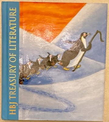 Harcourt Brace Jovanovich HBJ Treasury Up One Hill Down Another HC 1994