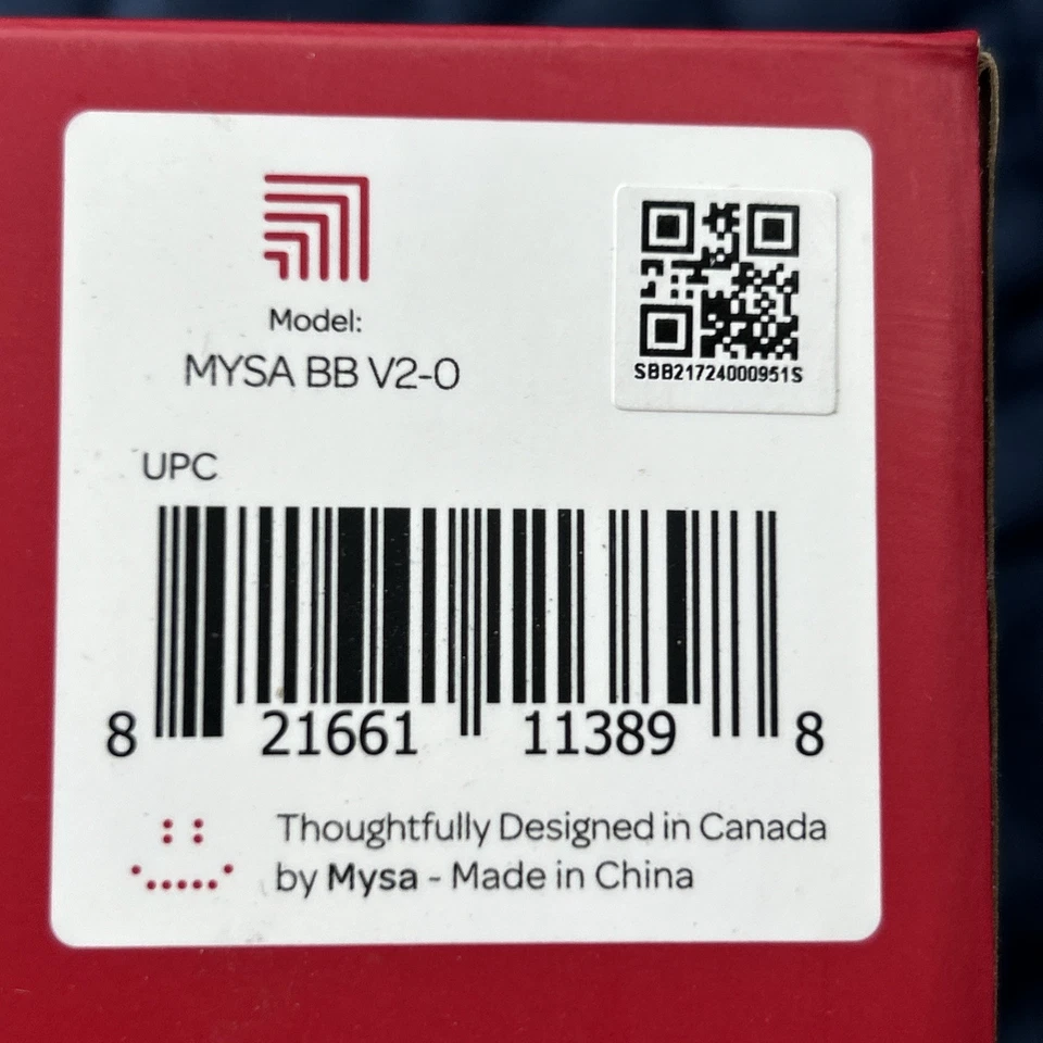 Mysa Smart Thermostat for Electric Baseboard Heaters V2 - White (MYSA BB V2-0) - Image 3 of 4