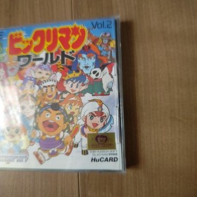 Bikkuri Man World PC Engine NTSC-J CIB Japan Import Retro Box Included