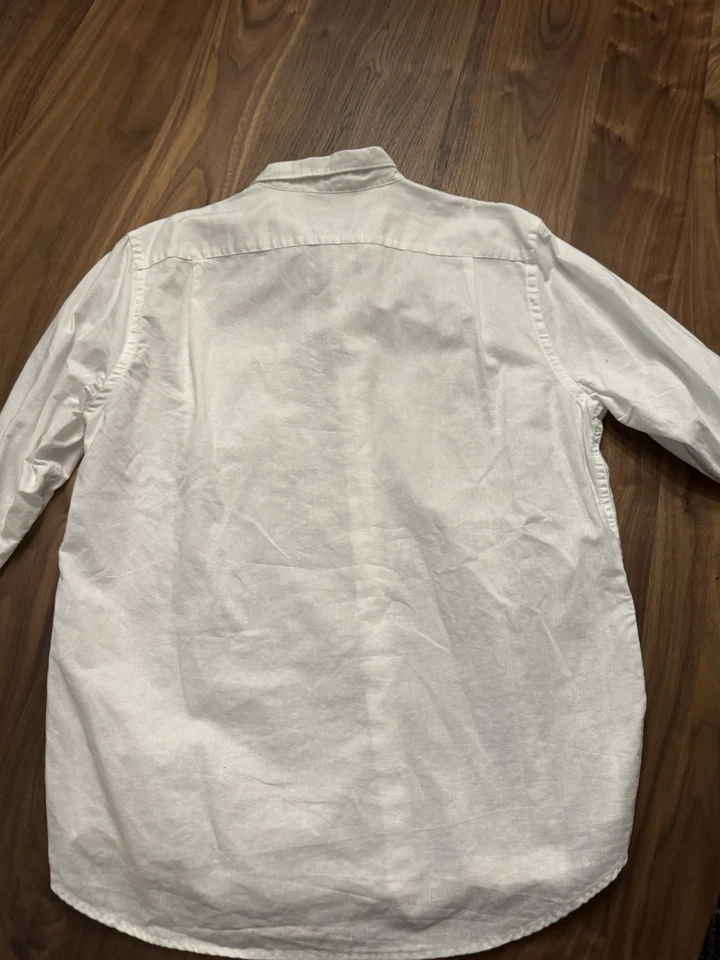 Vince White 纽扣男式 L 码大号。 二手状况完好。 — 第 3/4 张图片