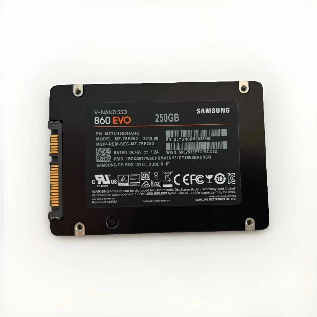 Samsung 250GB Internal Solid-State Drives for sale | eBay