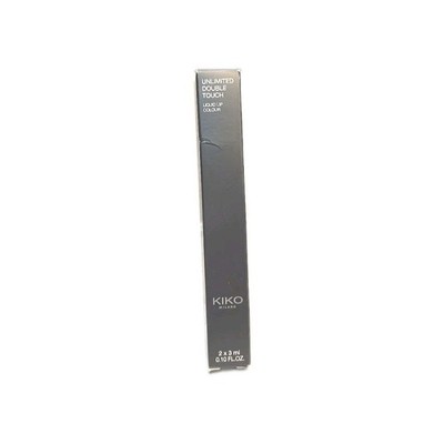 Kiko Milano unlimited double touch liquid lip color, 2x3ml,NIB Color #104