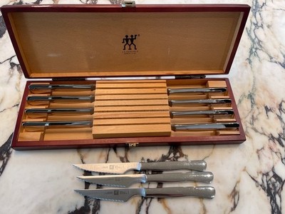 ZWILLING J.A. HENCKELS Stainless Steel Steak Knife Set - 11 Piece
