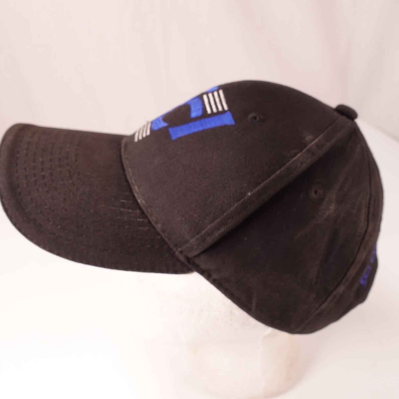 SCI Engineering Hat Men's Adjustable Black Blue L… - image 2