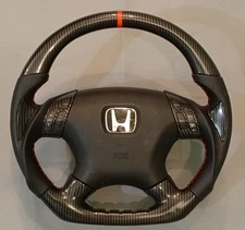 Honda Odyssey Accord Civic ES Carbon Fiber Steering Wheel (2001-2008)