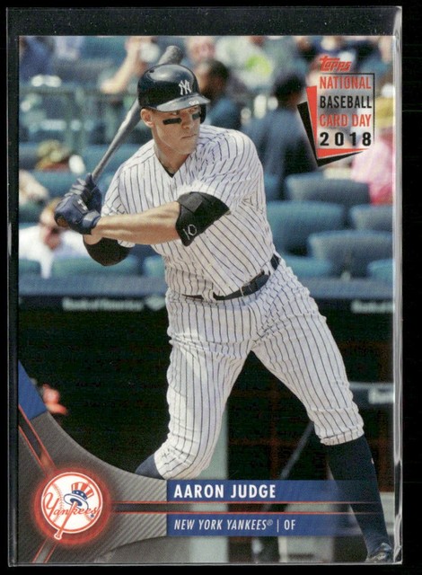 2018 Topps National Baseball Card Day Aaron Judge Purchase Exclusives #NTCDG-1